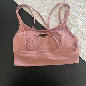 Lululemon Athletica Dusty Rose Sports Bra